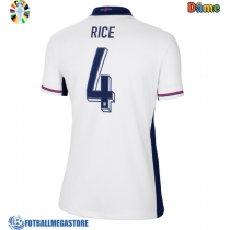 Fotballdrakt Dame England Declan Rice #4 Hjemmedrakt EM 2024 Kortermet